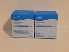 2 x belif THE TRUE CREAM Aqua Bomb Face Hydrating Face Moisturizer 0.33 oz NEW