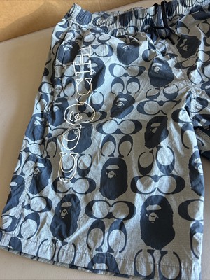 Bape x Coach Shorts Size XL | eBay