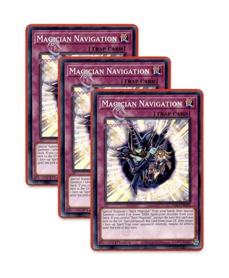 Yugioh! Magician Navigation LDS3-EN098 (C) 1st Ed 3x ''Dark Magician Support''