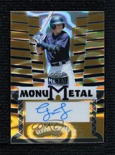 2024 Leaf Metal MonuMetal Gold Lava 1/1 George Lombard Jr #MM-GLJ Auto 0c3e