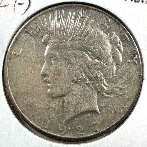 1927-S $1 Silver Peace Dollar (89812)