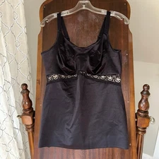 Ruby Ribbon Cami Camisole Shaping Top Size 44 Tank Shapewear 