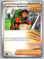 Explorer's Guidance 147/162 Uncommon Temporal Forces Pokemon Near Mint