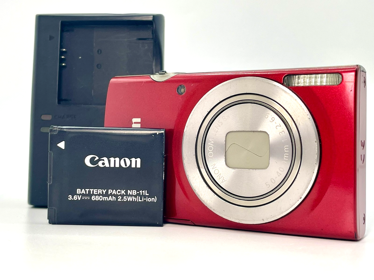 Canon IXY200 Compact Digital Camera Optical 8X Zoom Red Tested