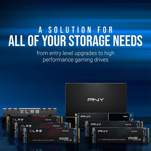 PNY CS900 Internal SSD SATA III, 2.5 Inch, 250GB, Read speed up to 535MB/s 250GB - Picture 3 of 8
