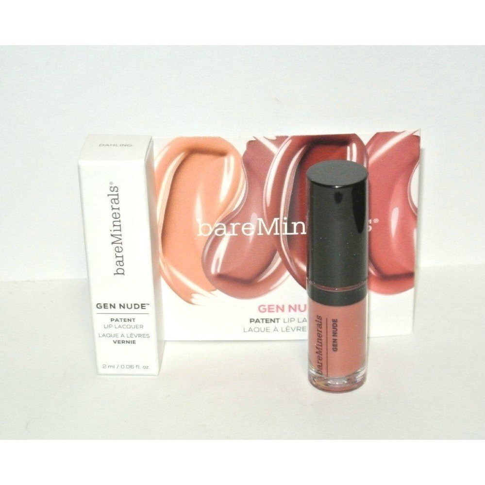 BareMinerals Gen Nude Patent Lip Lacquer - Dahling - 006 floz 2 ml travel si 1990₽