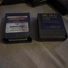 Atari 400/800 Game Cartridge Lot 2: Choplifte...