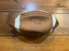 VINTAGE WILSON F1480 OFFICIAL RED GRANGE FOOTBALL LOOKS NEW RARE