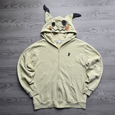 Pokemon Center Mimikyu Hoodie Limited Edition Full Zip Adult Large Cosplay Anime