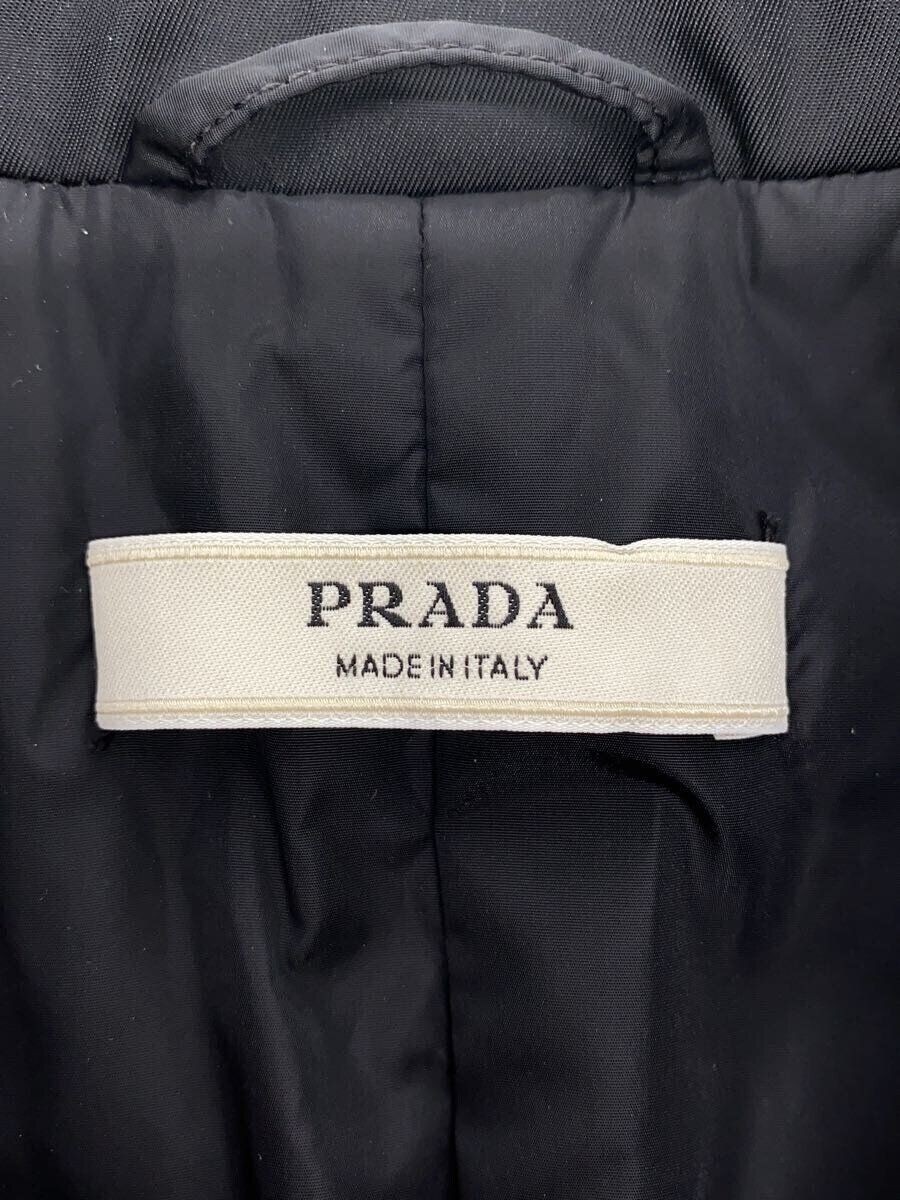 ALTRA PRADA Altro Cappotto 40 Nylon Nero Tinta Unita