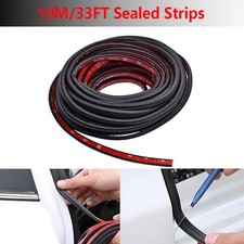 33Ft For Toyota Self Adhesive Weather Seal Strip for Car Door Weatherstrip