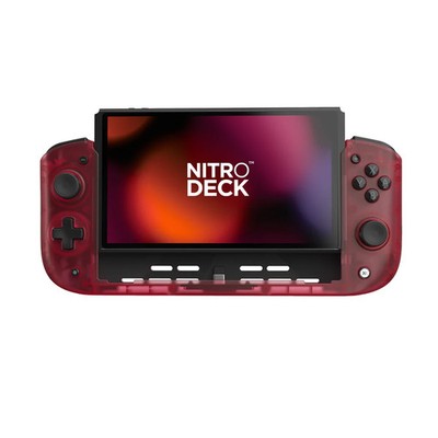 Crkd Nitro Deck Retro Atomic Red Limited Edition W Carry Case - Nintendo Switch