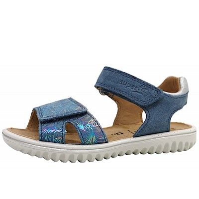 Superfit Sparkle Mädchen Sandale in Blau