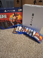 Sony PS4 Pro 1TB 4K HDR Console Red Dead Rede...