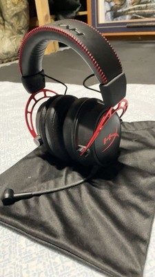 HyperX Cloud Alpha Wired Gaming Headset Black Red Pc Xbox Ps5