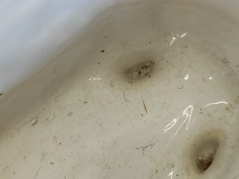 Vintage Keramik Pflanzentopf mit Rosen Blumenschale Deko Übertopf Pflanzgefäß - Bild 4 von 4