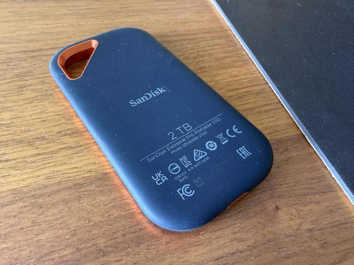 SanDisk Extreme PRO V2 2TB USB-C Portable External SSD (SDSSDE81