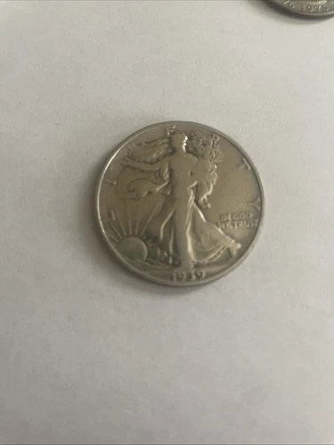 1939-P Walking Liberty Half Dollar AU