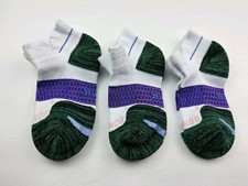 Bombas Hex-Tec Athletic Ankle Socks Lot Of 3 Pairs Size S