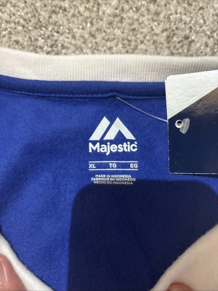 Sudadera para mujer Chicago Cubs cuello redondo 1/4 cremallera XL Foto 2 de 2