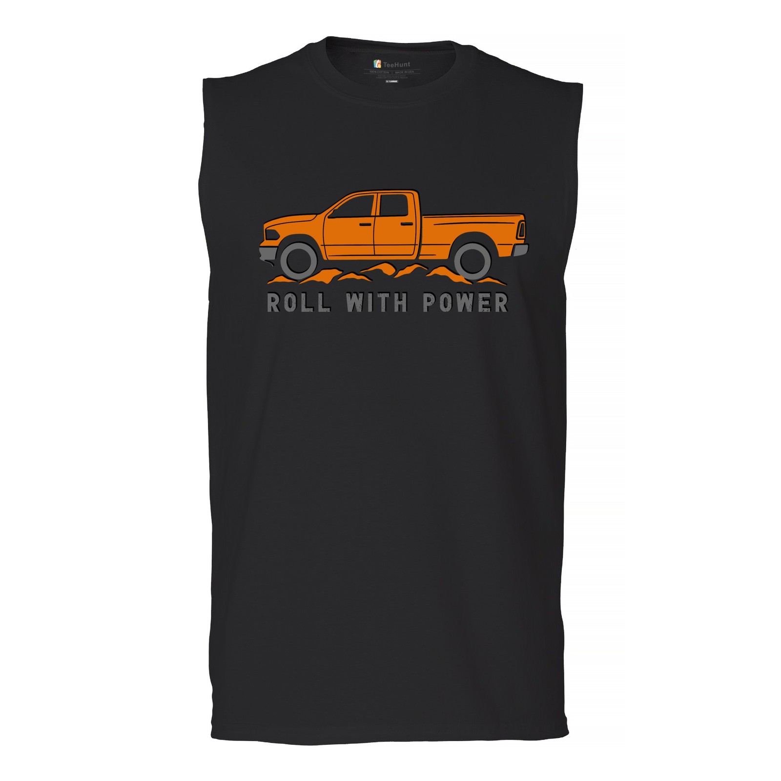 ALTRA Roll With Power American Pickup Truck Camicia Muscolare Uomo Fuoristrada 4x4 Resistente