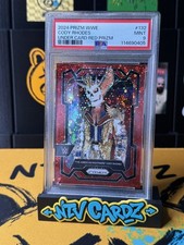 2024 WWE Prizm Cody Rhodes Red Undercard /99 PSA 9
