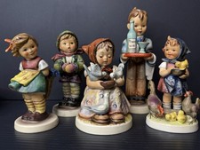 Vintage Goebel Hummel Lot Of Five: 421, 337, 154/I, 377, 199/0