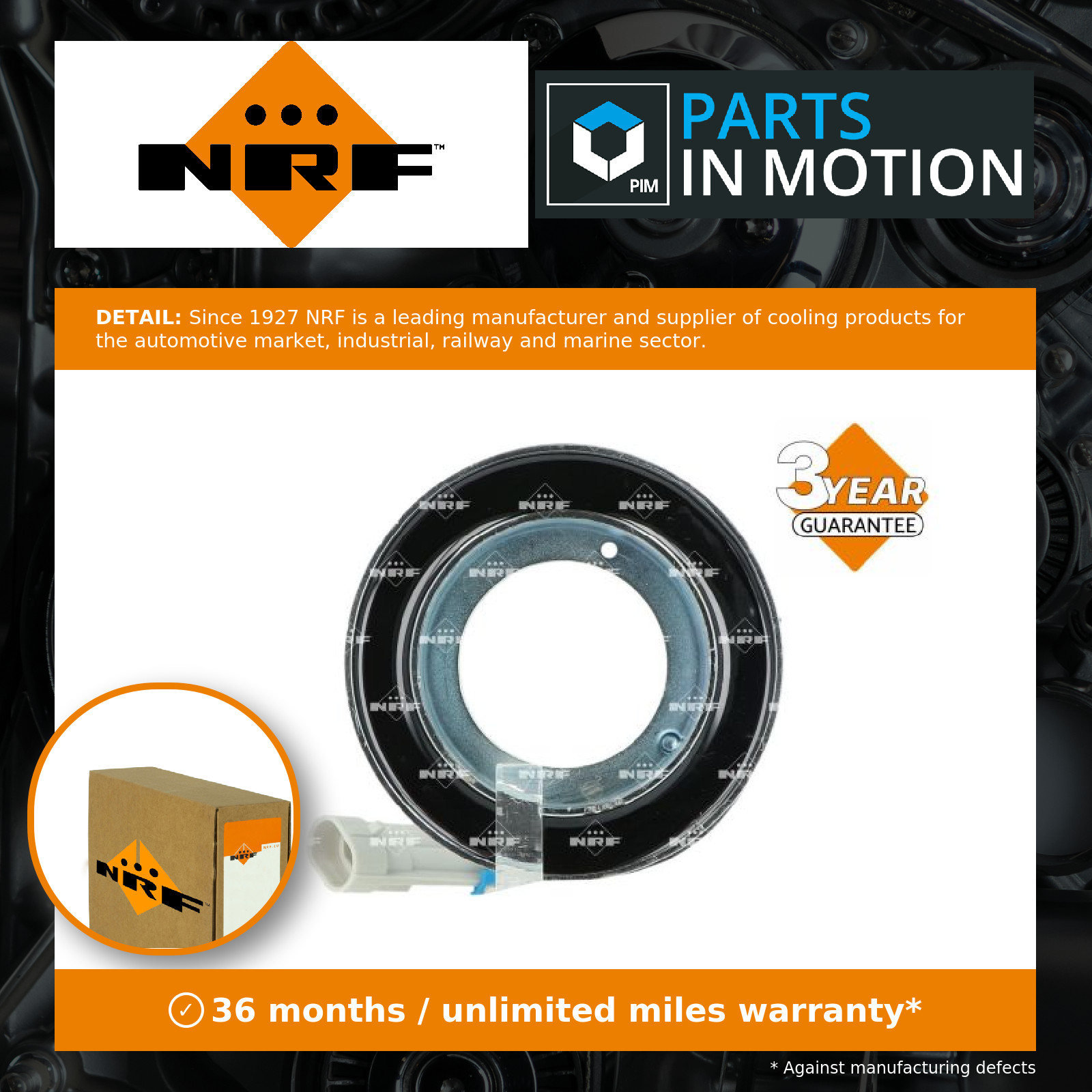 NRF Air Con Compressor Clutch - 38420 - Fits Vauxhall Zafira ECOTEC - Easy Fit - Image 25