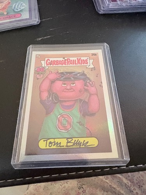 #ad Garbage pail kids 40th anniversary tom bunk auto Dj $60.00