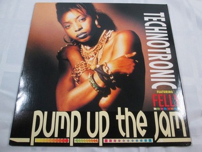 Technotronic feat. Felly -Pump Up The Jam 12'' Vinyl 1989 Hip House Euro Club