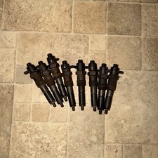 83-94 Ford F250 F350 6.9 7.3 Idi Diesel Fuel Injectors 8 Oem