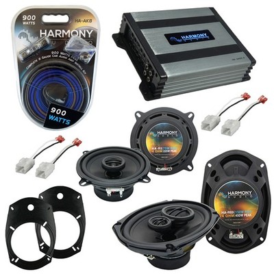 Fits Dodge Ram 2500/3500 06-10 Upgrade Harmony Speakers & HA-A400.4 Amp