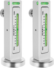 2 Pack Adjustable Magnetic Gauge Tool, Wheel Camber, Caster Pillar and Wheel Ali