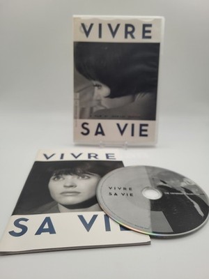 Vivre Sa Vie Criterion Collection DVD - 1962 Jean-Luc Goddard w/Booklet