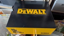 DeWalt Safety Boots Laser Black Leather Work Shoes Steel Toe Steel Plate Size 10