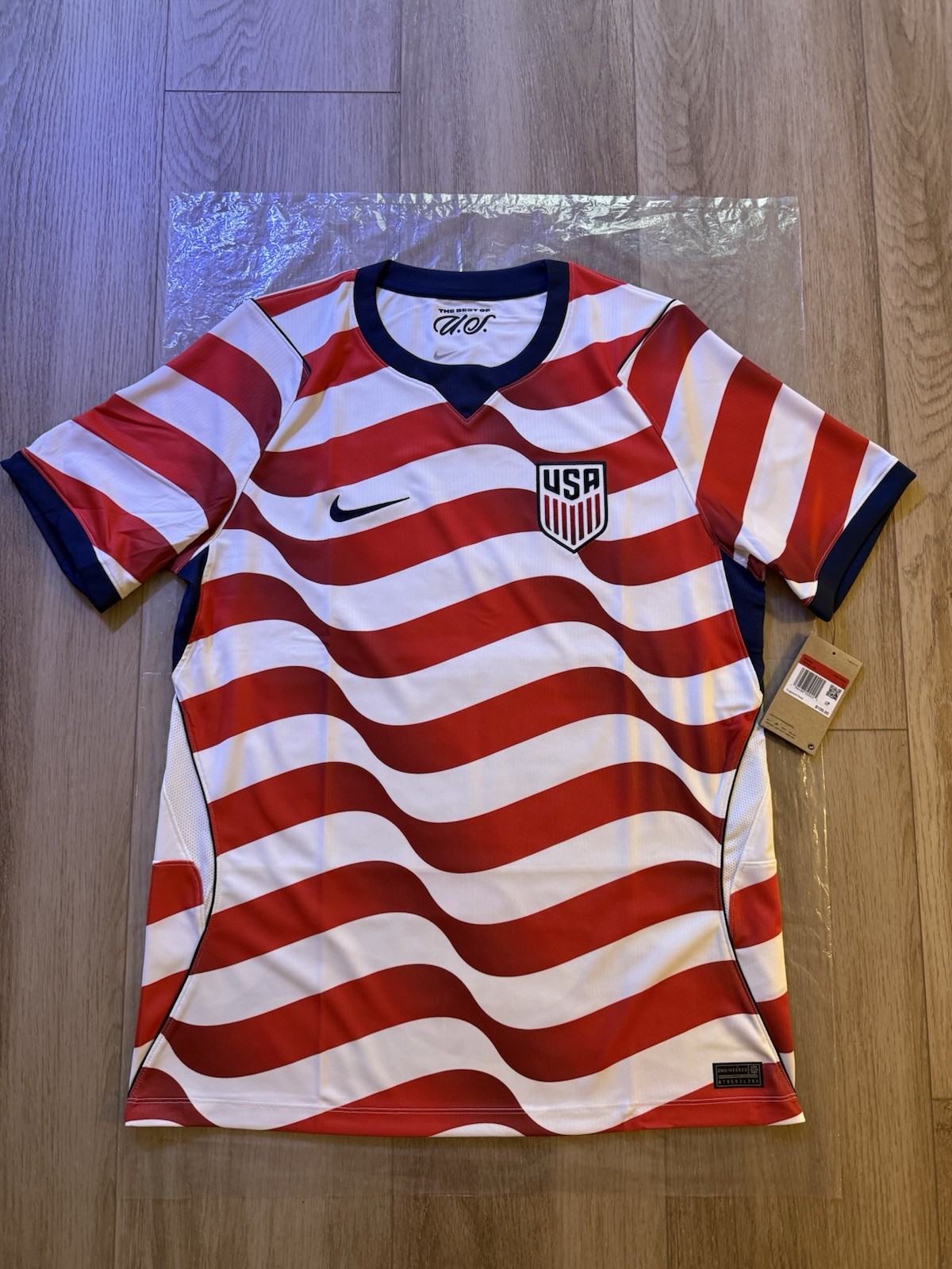 Nike USA USMNT 2026 Dri-Fit World Cup Home Stadium Jersey Large IB5339-133 New