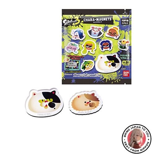 Nuevo BANDAI Acrílico Splatoon 3 Personajes Imanes Caja de 14 Piezas (Juguete...