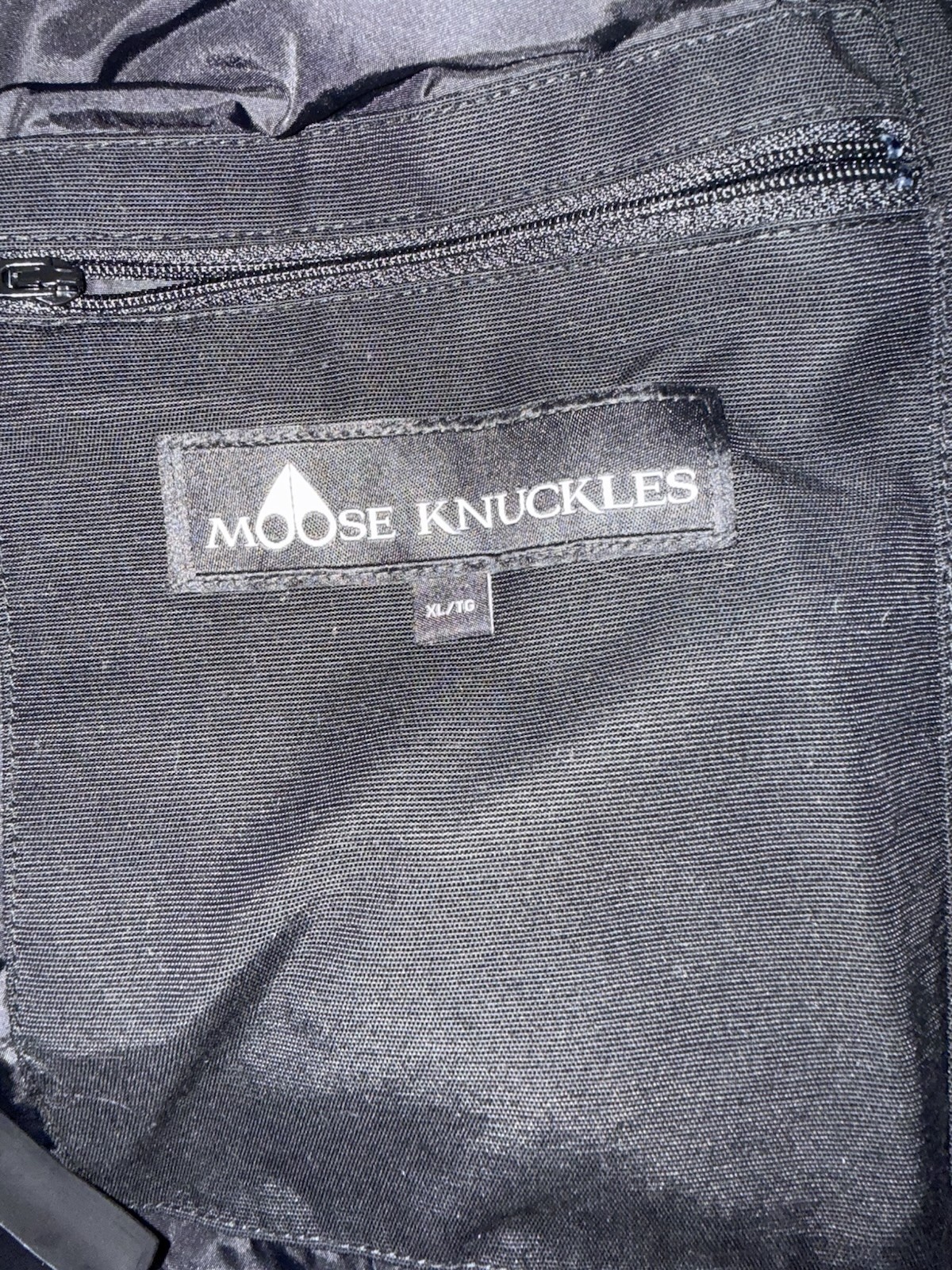 Authentic Moose Knuckles Black Down Jacket With D… - image 2