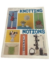 Judy’s Knotting Quality Craft Instructions 1980 Plant Chains, Clutch Purse Macra
