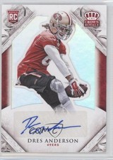 2015 Panini Crown Royale Rookie Signature 140/299 Dres Anderson #187 Auto 0c2