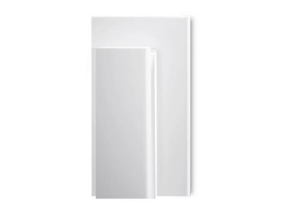 Türenset CPL Premium Weißlack RAL 9016 mit Lichtausschnitt - Türblatt, Zarge