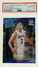 Lonzo Ball Purple 18 Card Prices | Lonzo Ball Purple 18 Card List