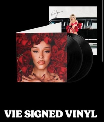 Doja Cat Vie レコード CD サインカード付き SIGNED] Doja Cat Vie SIGNED Vinyl taylor swift nicki minaj sza