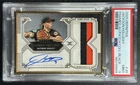 JACKSON HOLLIDAY PSA 9 2025 TOPPS DEFINITIVE FRAMED GU PATCH AUTO BLACK 03/10
