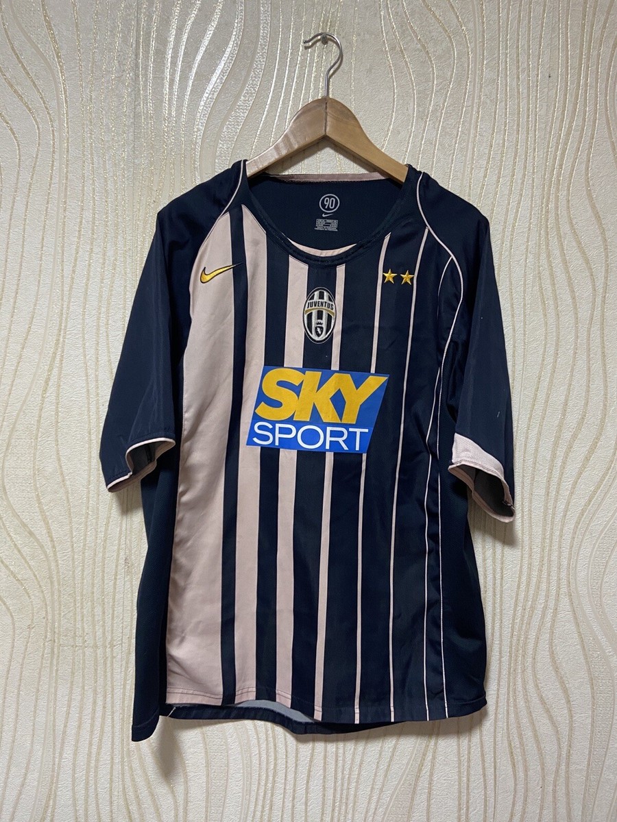 JUVENTUS 2004 2005 AWAY FOOTBALL SHIRT SOCCER JERSEY NIKE
