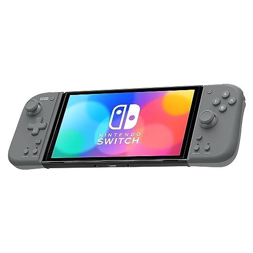 Hori Switch Split Pad Compact Attachment Set Slate Grey Nintendo