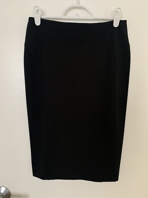 classic black skirt XS