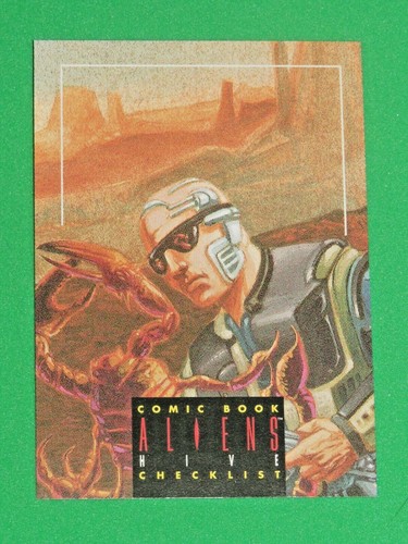 1992 ALIENS COMIC BOOK CHECKLIST PROMO 5 CARD SET HIVE GENOCIDE EARTH WAR NELSON - Picture 6 of 12