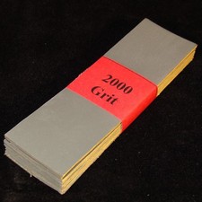 2000 Sanding Strips 1.125 x 3.5 pkg 48 Cue Repair - 000355