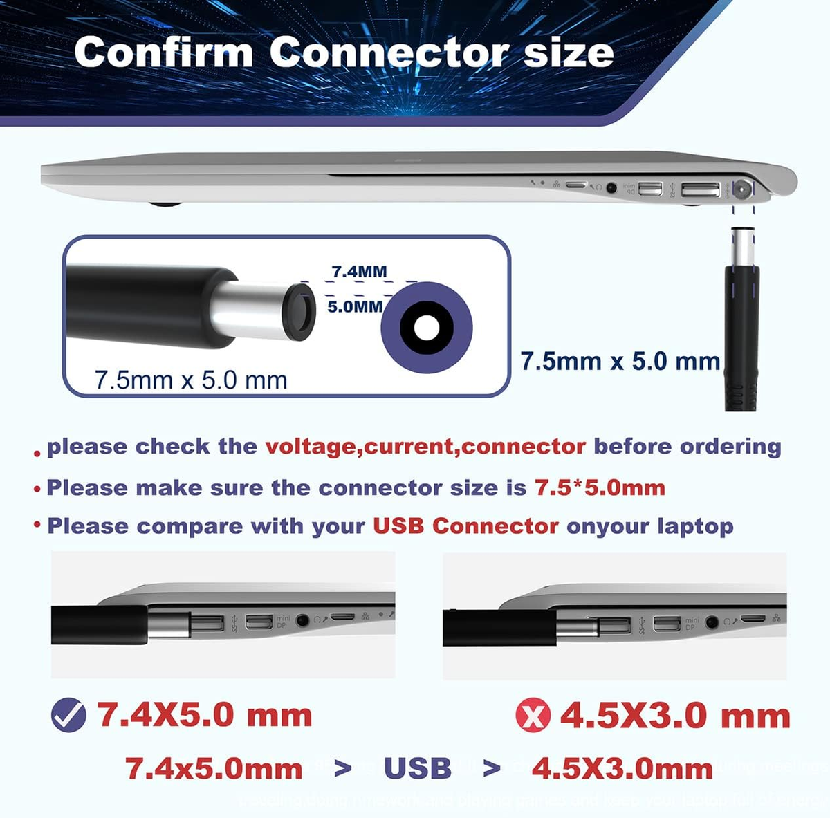 E6440 Charger 90W AC Adapter Charger For Dell Latitude E6410 E6420 - Foto 4